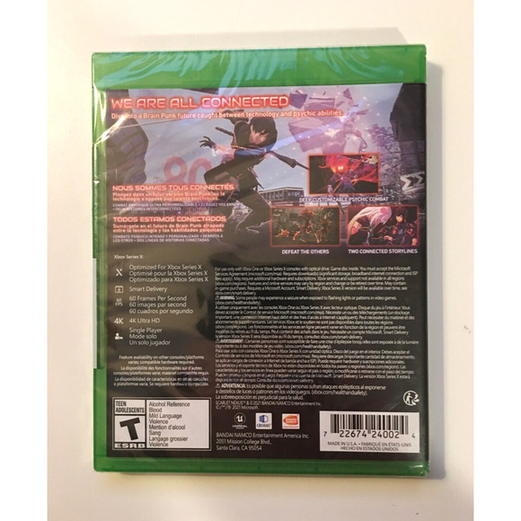 Scarlet Nexus (Xbox Series X / Xbox One, 2021) Bandai Namco - New Sealed - Picture 2 of 6
